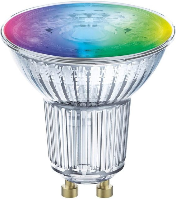 Ledvance Smart+ LED-Reflektor WiFi PAR16, GU10, 5W ersetzt 50W, RGBW Multicolour, transparent - Bild 1