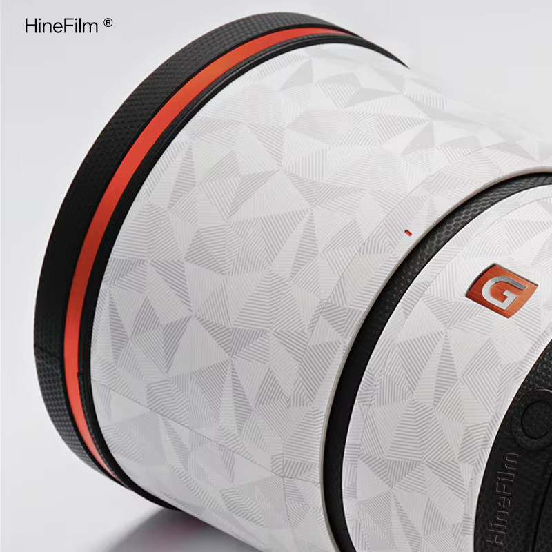 Hinefilm Objektivschutzfolie für Sony FE 100-400mm f4.5 GM Objektiv-Skin in Weiß - Bild 4