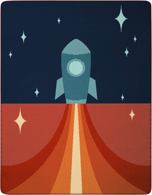 Biederlack Babydecke Little Rocket in Multicolour - Bild 1