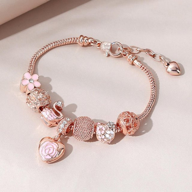 Lucky Star Jewelry Armband, Roségold, Zirkonia, Damen, Bunt - Bild 1