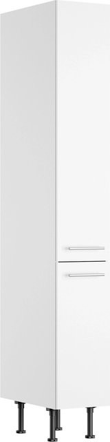 Optifit Küchen-Apothekerschrank Bengt in Weiß matt mit Türen und internen Schubladen, B/T/H: 30 x 58,4 x 211,8 cm - Bild 1