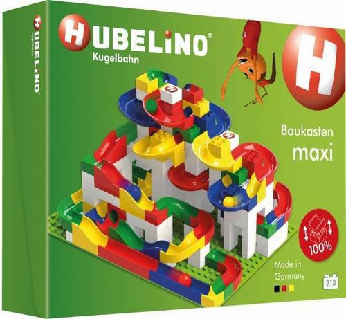 Hubelino Kugelbahn Baukasten maxi 213-teiliges Set ab 4 Jahren - Bild 4