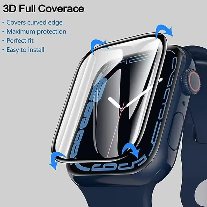 FancyWrist Displayschutz für Apple Watch, Silikon, transparent, Unisex - Bild 6
