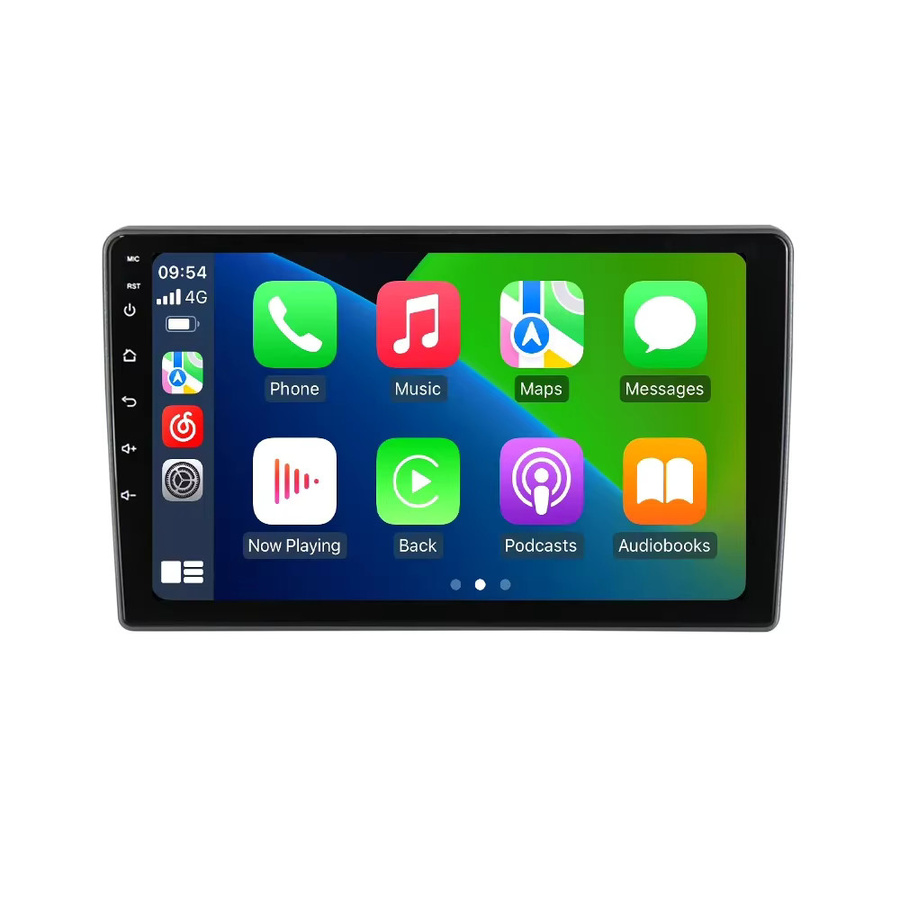 MEKEDE & NAVIFLY 9 Zoll Auto Radio Multimedia Player mit CarPlay und GPS für Peugeot 407, Schwarz - Bild 7