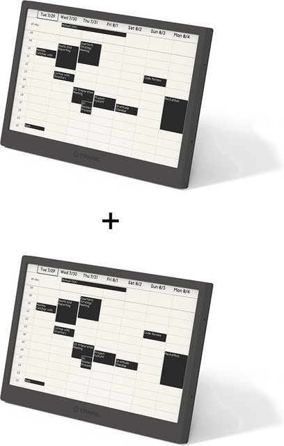 TRMNL Original E-Ink Display 7.5 Zoll mit Battery Upgrade 2er-Set Schwarz - Bild 1