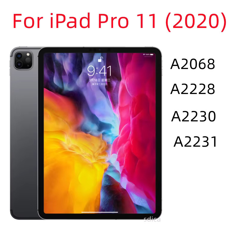KINGMISON Displayschutzfolie aus gehärtetem Glas für iPad Pro 11 Zoll (2020), transparent, kratzfest und blasenfrei - Bild 2