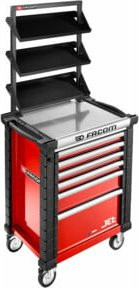 Facom Kippregal für JET-Wagen JET.WA22-5, Farbe: Rot - Bild 1