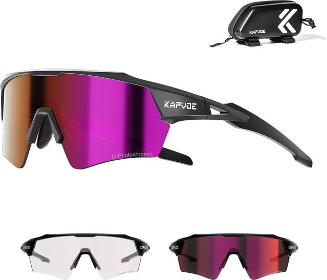 KAPVOE Sportsonnenbrille, Unisex, Photochrome - Bild 1