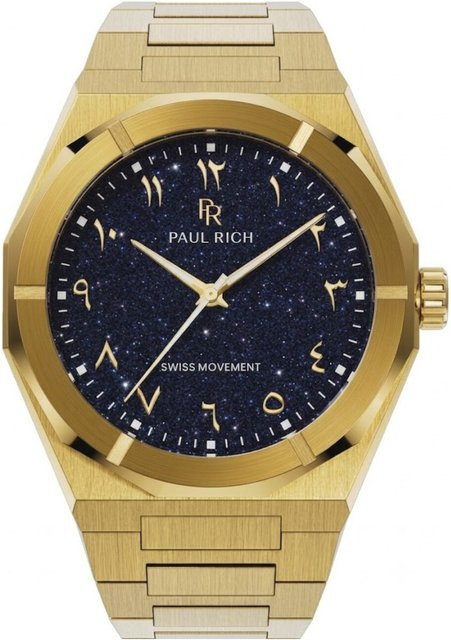 Paul Rich Herrenuhr, Quarz, Edelstahl, 43 mm, Blau, 5 ATM - Bild 1