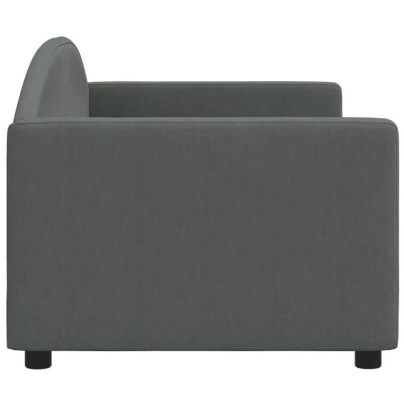 Vidaxl Schlafsofa in Grau mit Stoffbezug, modern und minimalistisch, B/T/H: 200 x 80 cm - Bild 3
