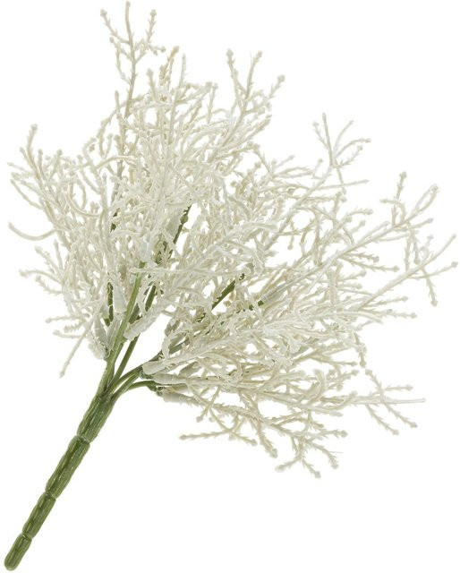 Künstlicher Calocephalus Pick in Weiß für winterliche Dekoration - Bild 1