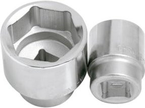 Kraftwerk Stecknuss 1 Zoll 54 mm aus Chrom-Vanadium in Silber - Bild 1