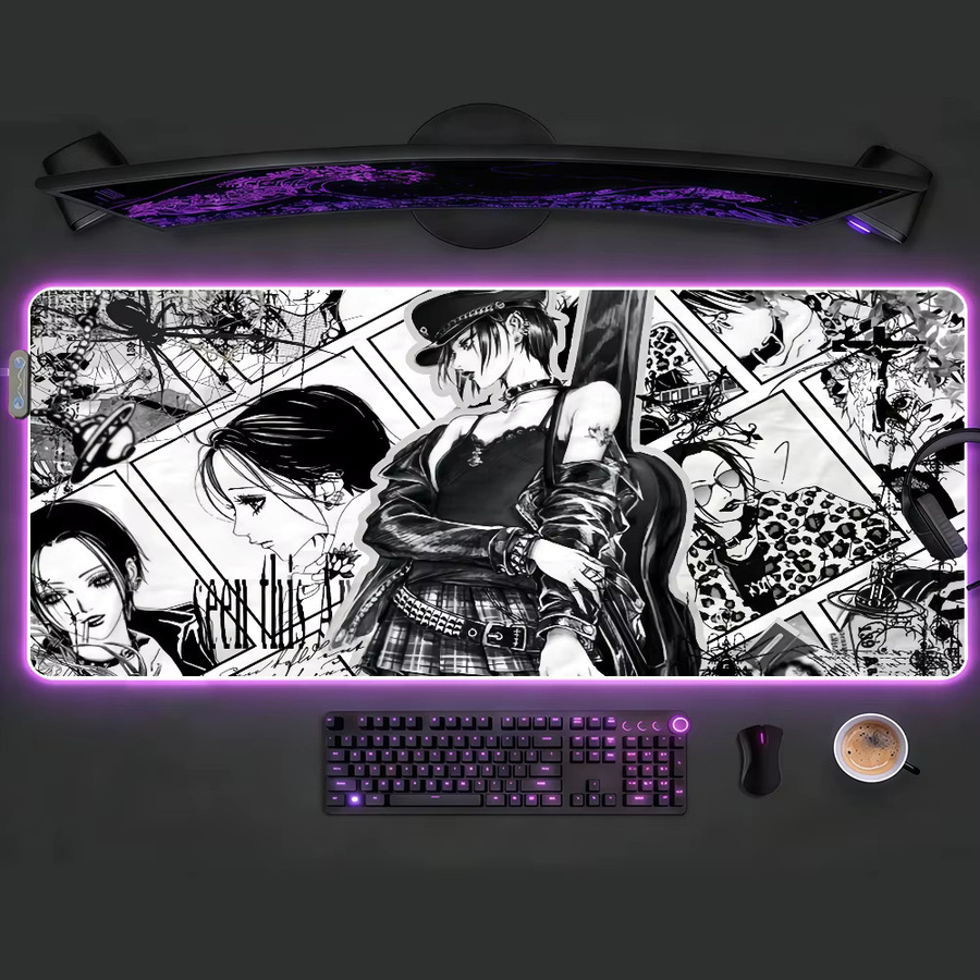 NANA RGB-LED Mauspad wasserdicht und rutschfest in Multicolor - Bild 2