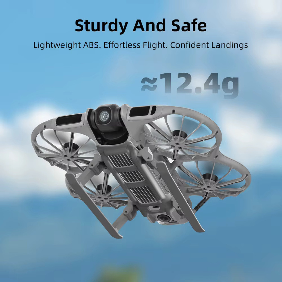 DJI Neo 2 Faltbares Landegestell in Grau mit Schnellverschluss und Höhenverlängerung als Schutzständer Zubehör - Bild 4