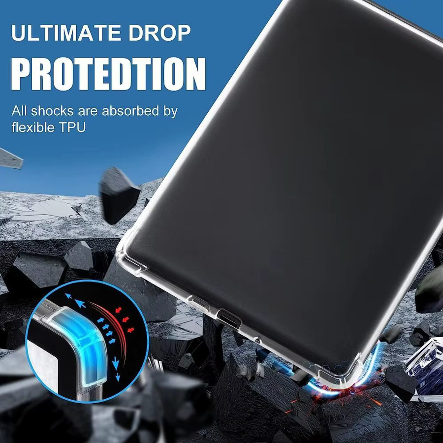 Transparente TPU Schutzhülle für PocketBook 6-Zoll E-Reader Modelle 616, 617, 618, 628, 632 und 633 - Bild 3