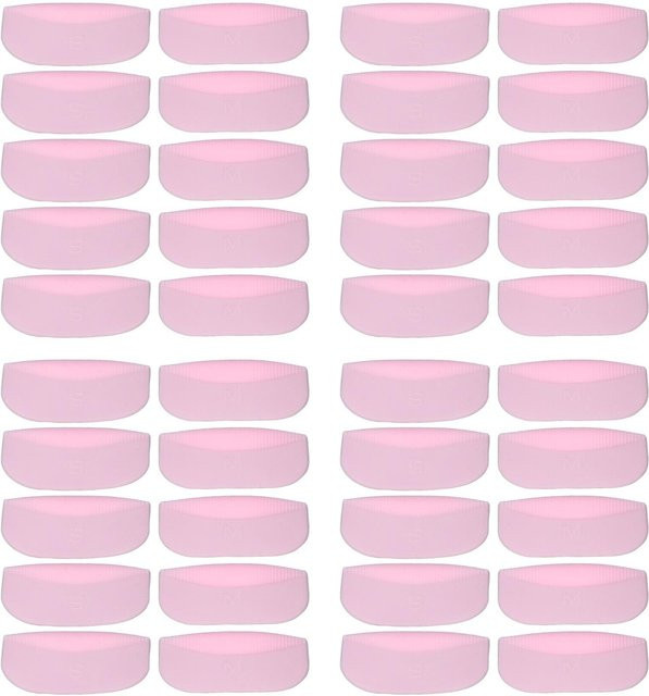 Koogeelife Wimperndauerwellen-Pads, 20 Paar, weiß, Unisex - Bild 1