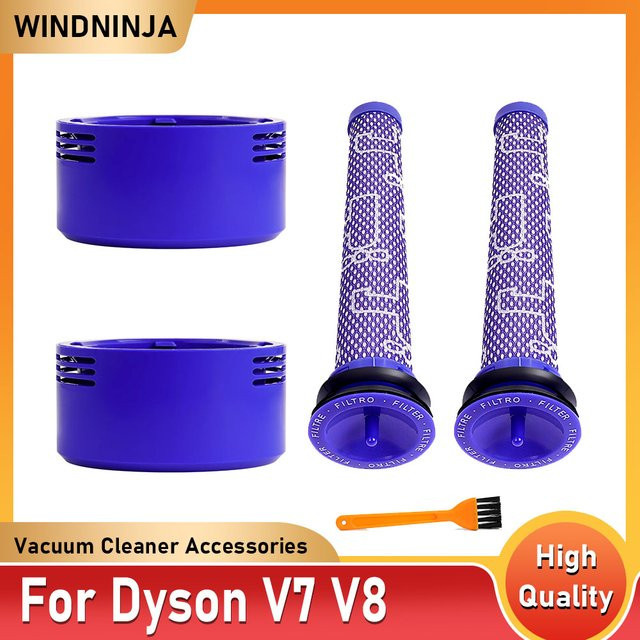 Dyson Vorfilter und Nachfilter-Set als Ersatzteil-Set für V7 V8 Absolute Animal Akku-Staubsauger - Bild 1