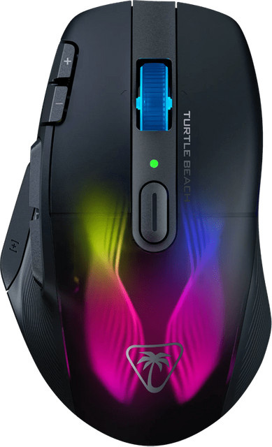 Turtle Beach Kone XP AIR Wireless Gaming-Maus Schwarz mit optischem Sensor und Wi-Fi, Bluetooth sowie USB-C Anschluss - Bild 1