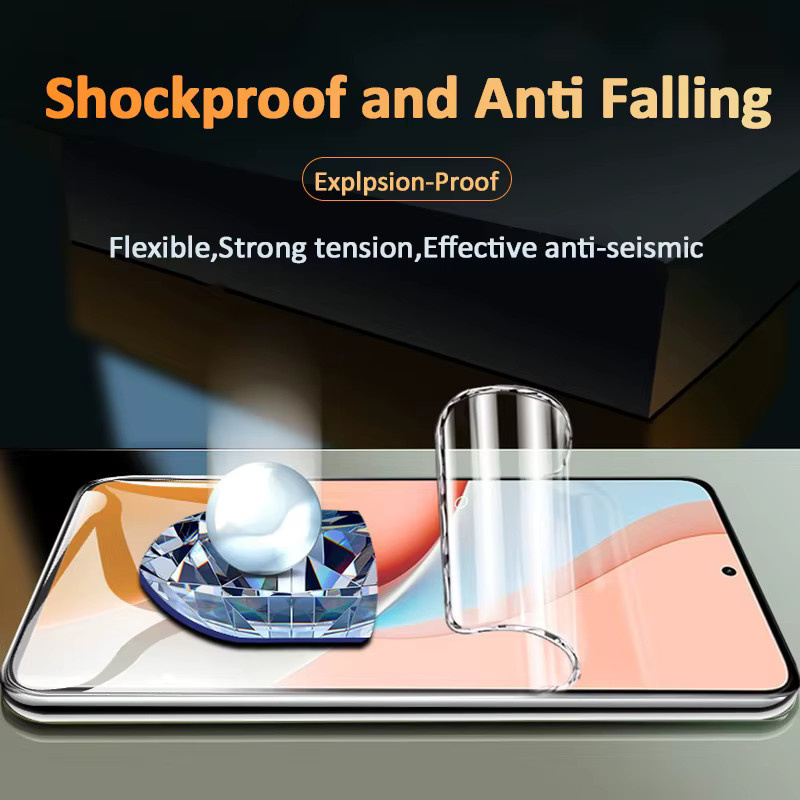 5 Stück Hydrogel-Displayschutzfolie für Xiaomi Redmi Note 15 14 13 12 11 Pro 11S 12S 5G sowie Redmi 15 15C 14C 13C 12C, transparent, weiche Folie - Bild 4