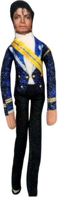 Michael Jackson Plüschpuppe, Stofftierfigur, ab 14 Jahren - Bild 1
