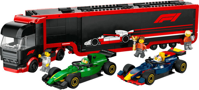 LEGO City F1 Transporter mit RB20 & AMR24 F1 Rennautos ab 8 Jahren - Bild 6