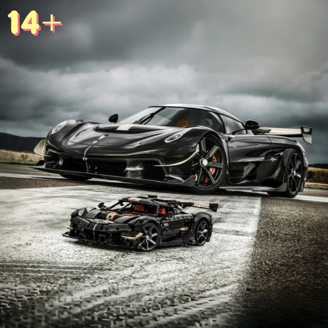 Hot Toys Sportrennwagen-Bausatz, 4104 Teile, ab 14 Jahren - Bild 1
