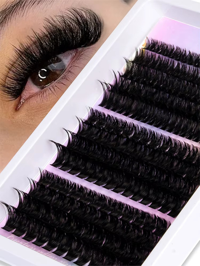 ISEEN DIY Wimpernbüschel aus Kunstnerz, Wispy-Wimpern - Bild 3