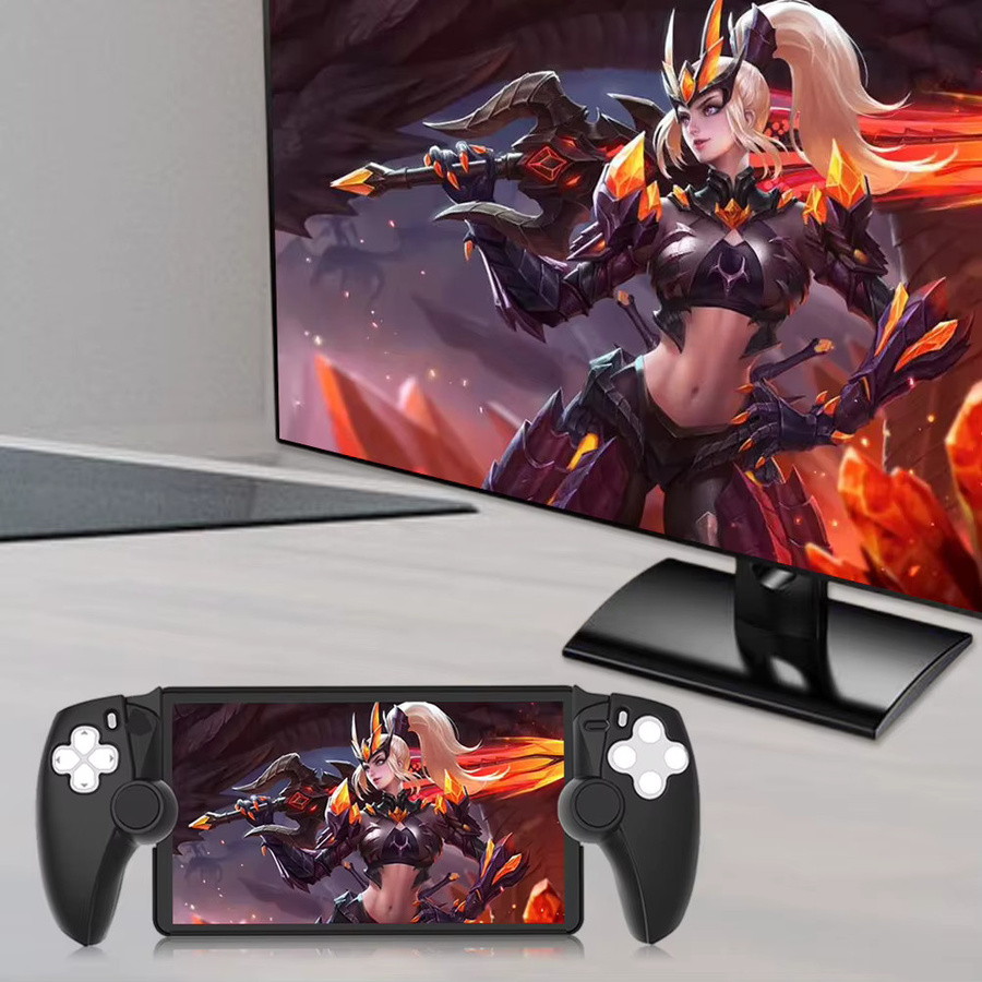 APWIKOGER Silikonhülle für PlayStation Portal, kratzfeste Schutzhülle für PS5 Portal - Bild 3