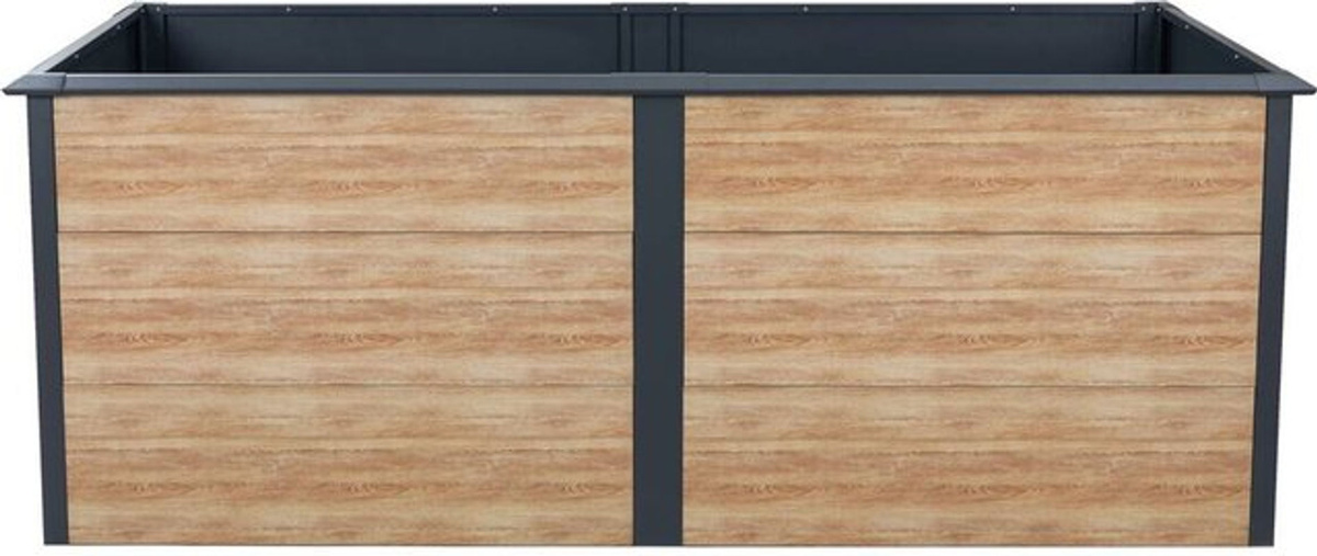 Westmann Hochbeet Primus-Multi XL aus Metall in Anthrazit, B/T/H: 200 x 100 x 77 cm - Bild 4