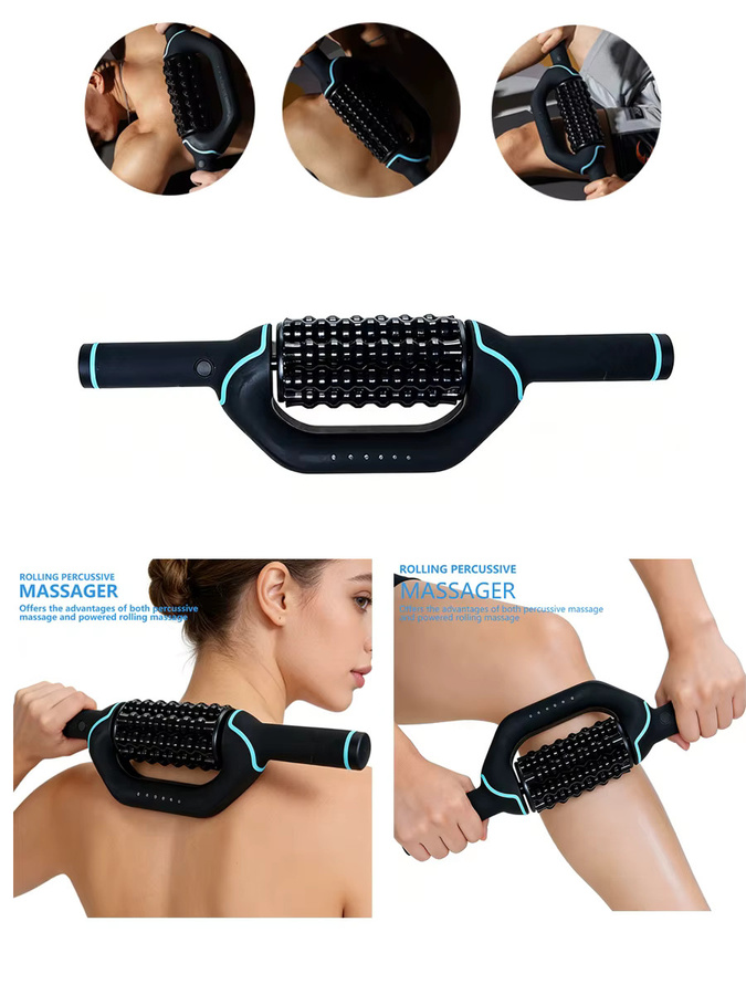 vilnason Elektrischer Handmassageroller, Schwarz, Unisex - Bild 7