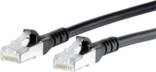 Metz Connect Patchkabel Cat6a S/FTP Ethernet LAN in Schwarz, 5,0 m - Bild 1