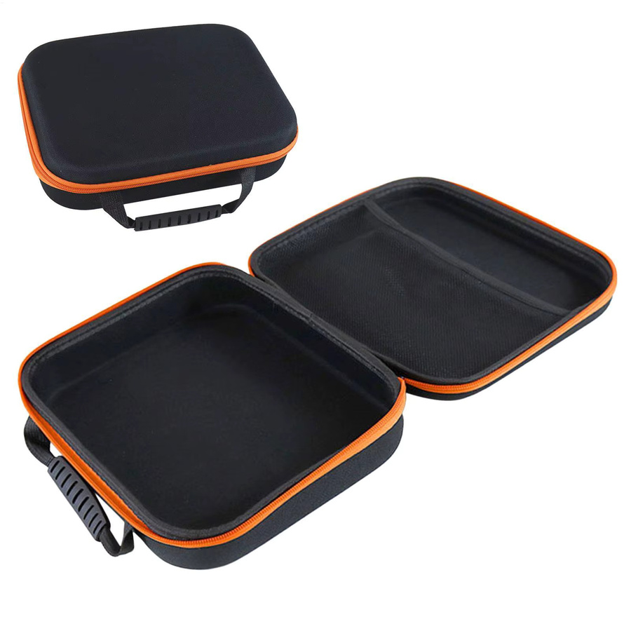 Tragbare Aufbewahrungstasche für elektrische Bohrmaschinen aus Oxford-Stoff in Schwarz, stoßfester Hardware-Organizer für Elektriker, B/T/H: 31,0 x 21,0 x 8,0 cm - Bild 5