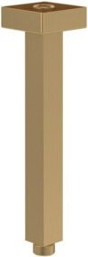 Villeroy & Boch Universal Brausearm eckig für Deckenmontage in Brushed Gold - Bild 1