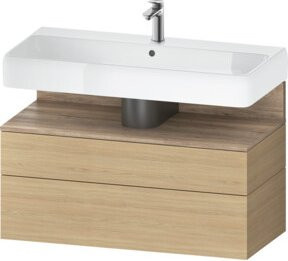 Duravit Waschtischunterschrank Qatego mit Nischenbereich, B/T/H: 99 x 47 x 59 cm - Bild 1