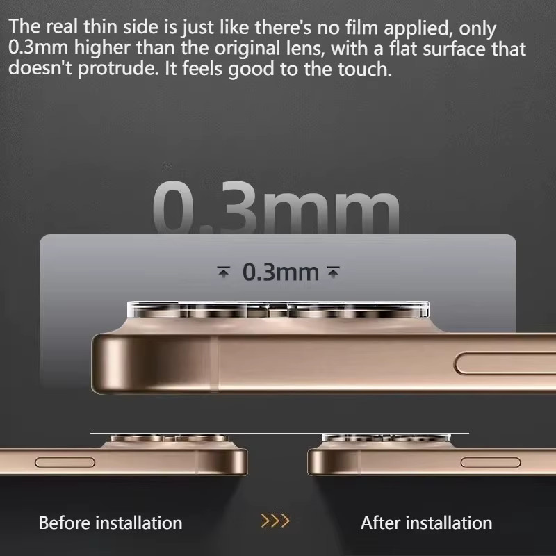 AR Anti-reflektierende Objektivschutzfolie für Xiaomi Poco F8 und F7 Pro Ultra in Schwarz - Bild 2