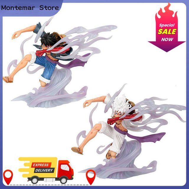 Bandai One Piece Luffy Gear 5 Anime Figur aus PVC - Bild 1