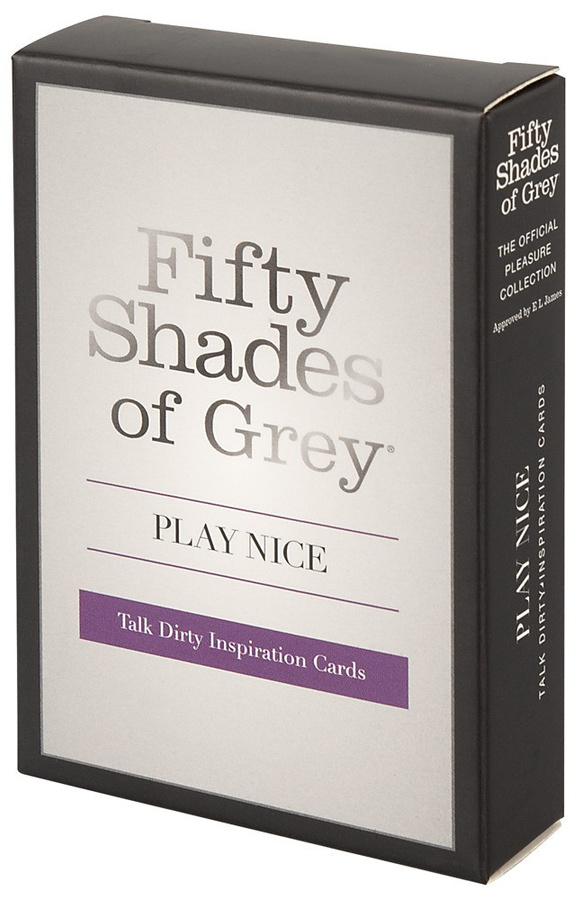 Fifty Shades of Grey Play Nice Talk Dirty Inspiration Cards, Partyspiel - Bild 2
