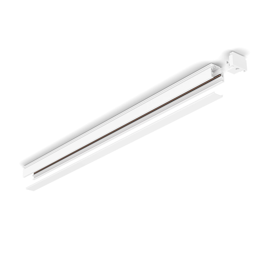Philips Hue Perifo Magnetische Schiene Weiß, Länge: 50 cm - Bild 1