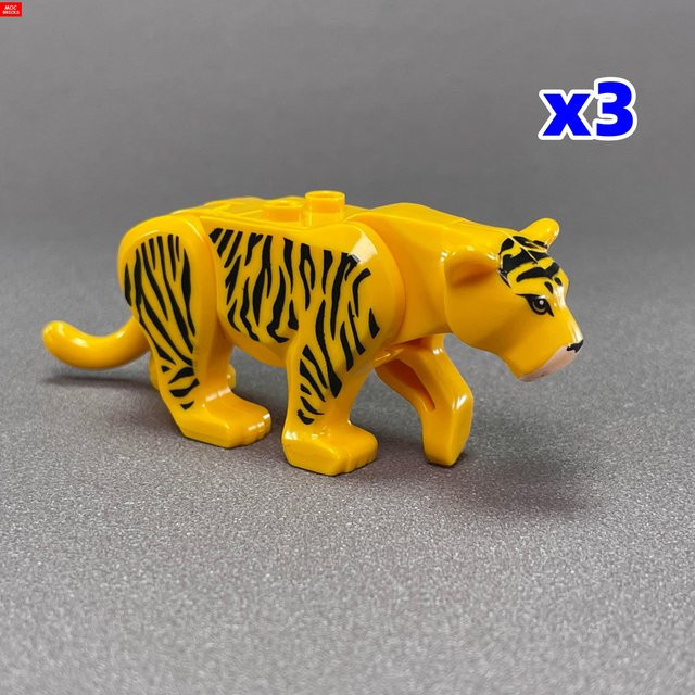MOC Bausteine Säbelzahntiger, Tier, ab 6 Jahren - Bild 1