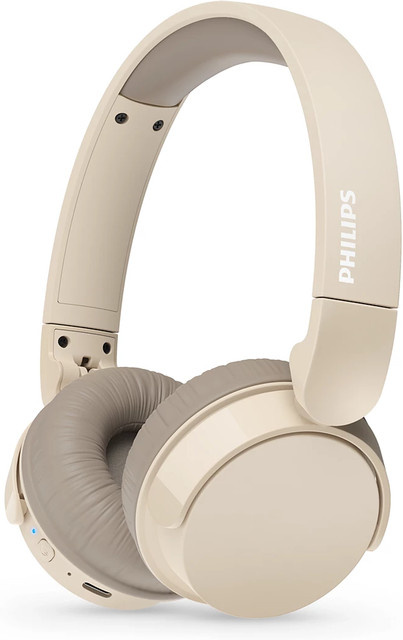 Philips On-Ear Kopfhörer TAH3209BG in Beige mit USB-C Anschluss - Bild 1