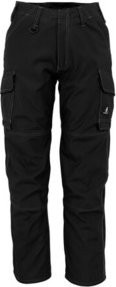 Mascot New Haven Servicehose mit Reflexstreifen, Schwarz, Größe 90C43 - Bild 1
