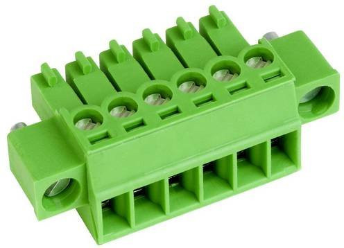PTR Hartmann Leiterplattensteckverbinder Polzahl 11, Rastermaß 3.5mm, grün, 51550112001D - Bild 1