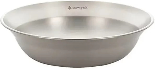 Salatschüssel aus Edelstahl von Snow Peak in Silber - Bild 1