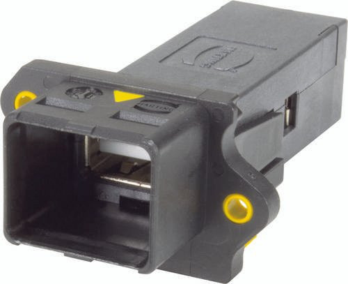 HARTING Wanddurchführung USB-A Schwarz IP65 09452451920 - Bild 1