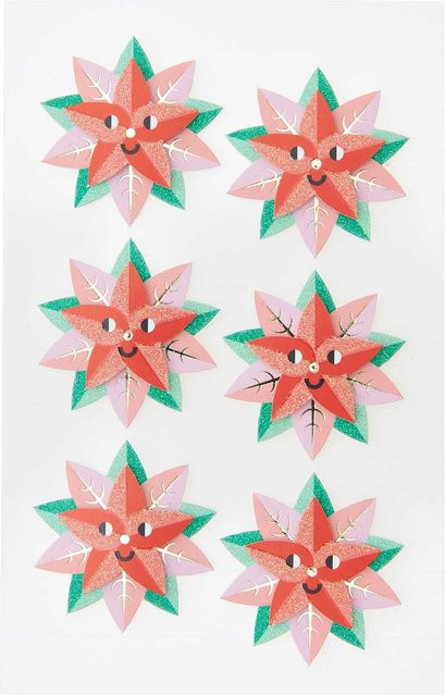 Rico Design Paper Poetry 3D Sticker Weihnachtsstern - Bild 1