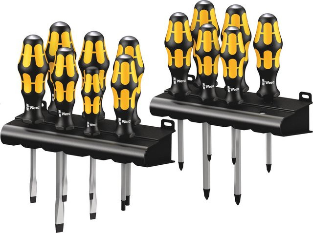 Wera Kraftform Big Pack 900 Schraubendreher-Set, 13-teilig, Schwarz-Gelb - Bild 1