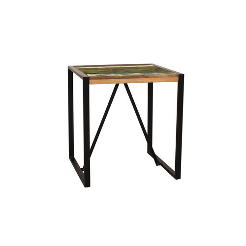 SIT Tisch FIUME aus Holz und Metall in Bunt, H x T: 77 x 70 cm - Bild 2