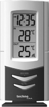 TECHNOTRADE Wetterstation WS 9170 in Weiß - Bild 1