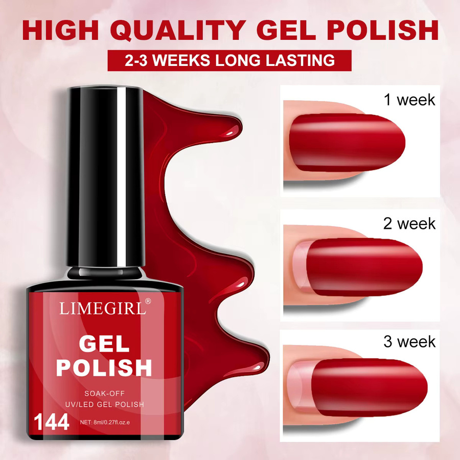 LIMEGIRL Nagellack-Gel-Set, 40 Farben, Glänzend - Bild 3