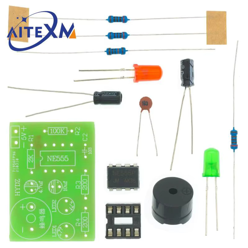 AITEXM ROBOT NE555P Multivibrator DIY Lernkit für Arduino und Studenten - Bild 3